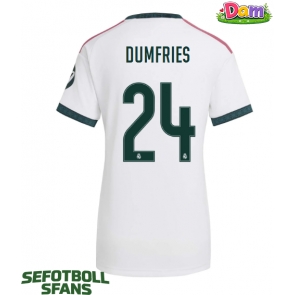 Real Madrid Denzel Dumfries #24 Hemmatröja Kvinnor 2026-27 Kortärmad